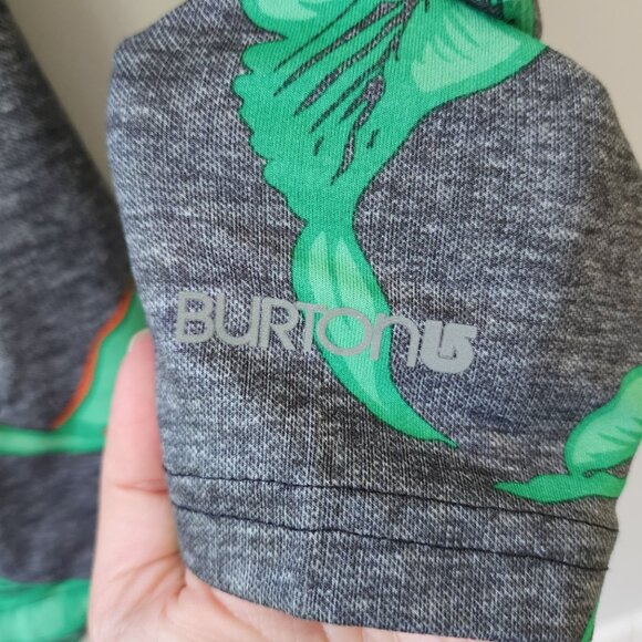 BURTON Negani Slim Fit Hooded Fleece | Med | Bird of Paradise Hawaiian 87380 - Picture 5 of 7